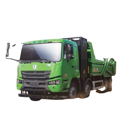 China Geely, akumulator CATL, wymiana baterii 282 stopni, 8X4 czysto elektryczna ciężarówka M7 do transportu odpadów miejskich