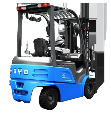 Wyprodukowany w Chinach, BYD cztery koła równowagi ciężar 2.0-2.7 ton czystego wózka widłowego elektrycznego dla Dual Drive
