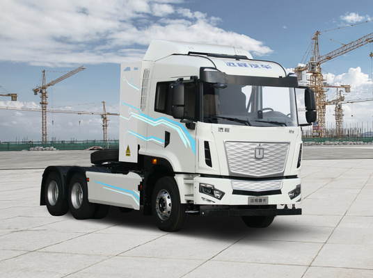Geely Zdalny H7 Czysty elektryczny Tractor 6X4 Ładowanie i wymiana Wersja zintegrowana 282 kWh