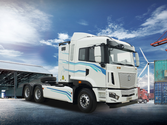 Geely Zdalny H7 Czysty elektryczny Tractor 6X4 Ładowanie i wymiana Wersja zintegrowana 282 kWh