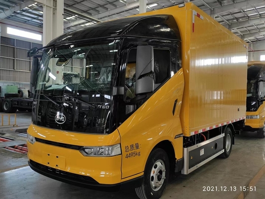 Mistrz sprzedaży Made in China Czysty elektryczny 200KM BYD T5D Box Logistics Vehicle