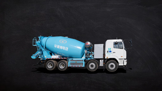 Geely Valin Czysty elektryczny 8x4 Mixer 350 stopni
