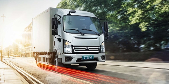 Nowy 240KM zasięg BYD T5A Czysty elektryczny Box Logistics Vehicle City Logistics
