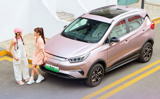 Piękna cena, zasięg 401KM, luksusowy BYD Yuan Pro Mały SUV